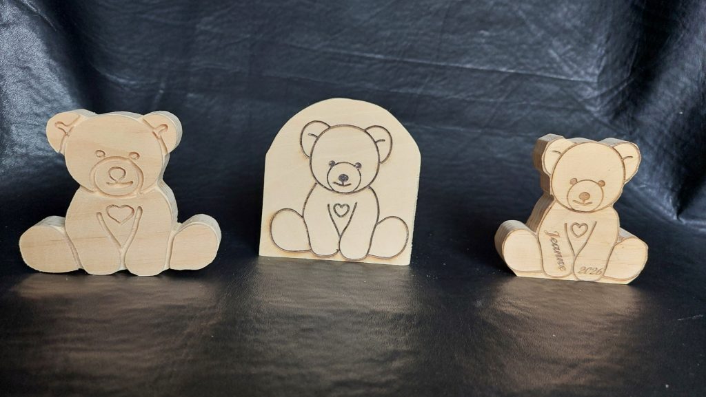 Bear Sitting with Heart
